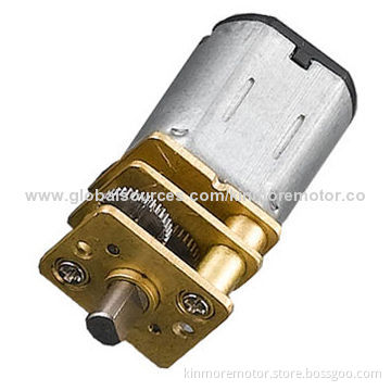 Micro DC Gear Motor with 6 Copperplate Gear Case for Robots and Electric Locks
